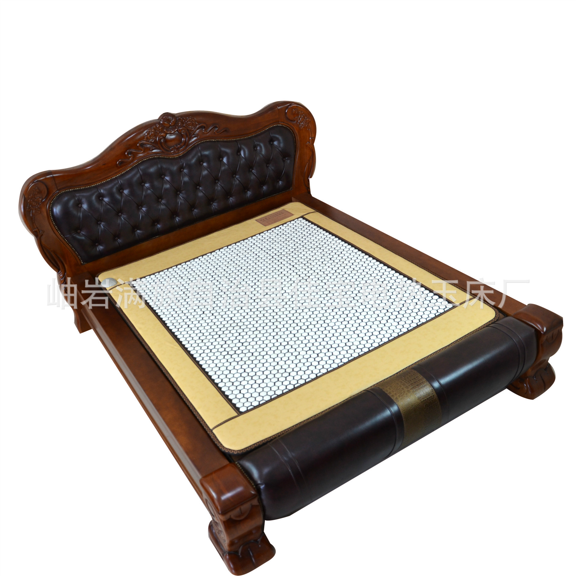 厂家批发正品玉石床垫 锗石床垫 远红外托玛琳加热保健床垫