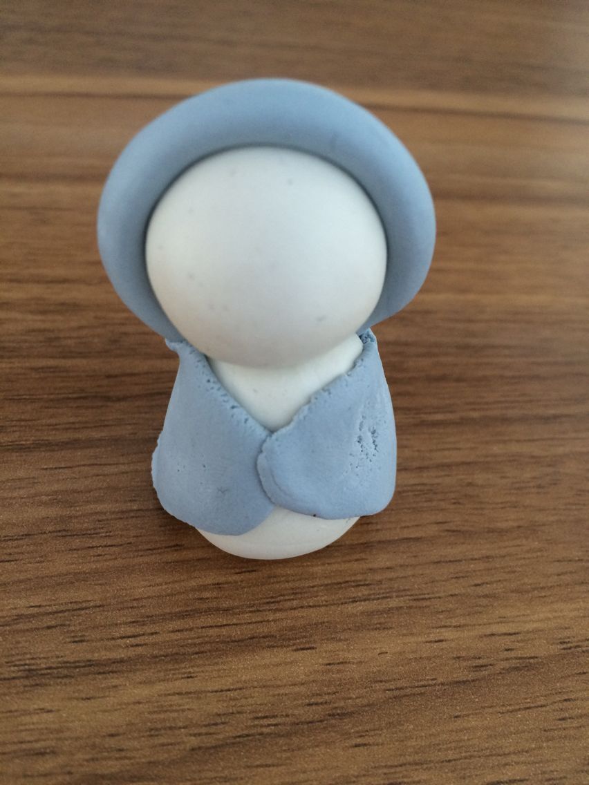 用clownfrog彩胶,制作小雪人