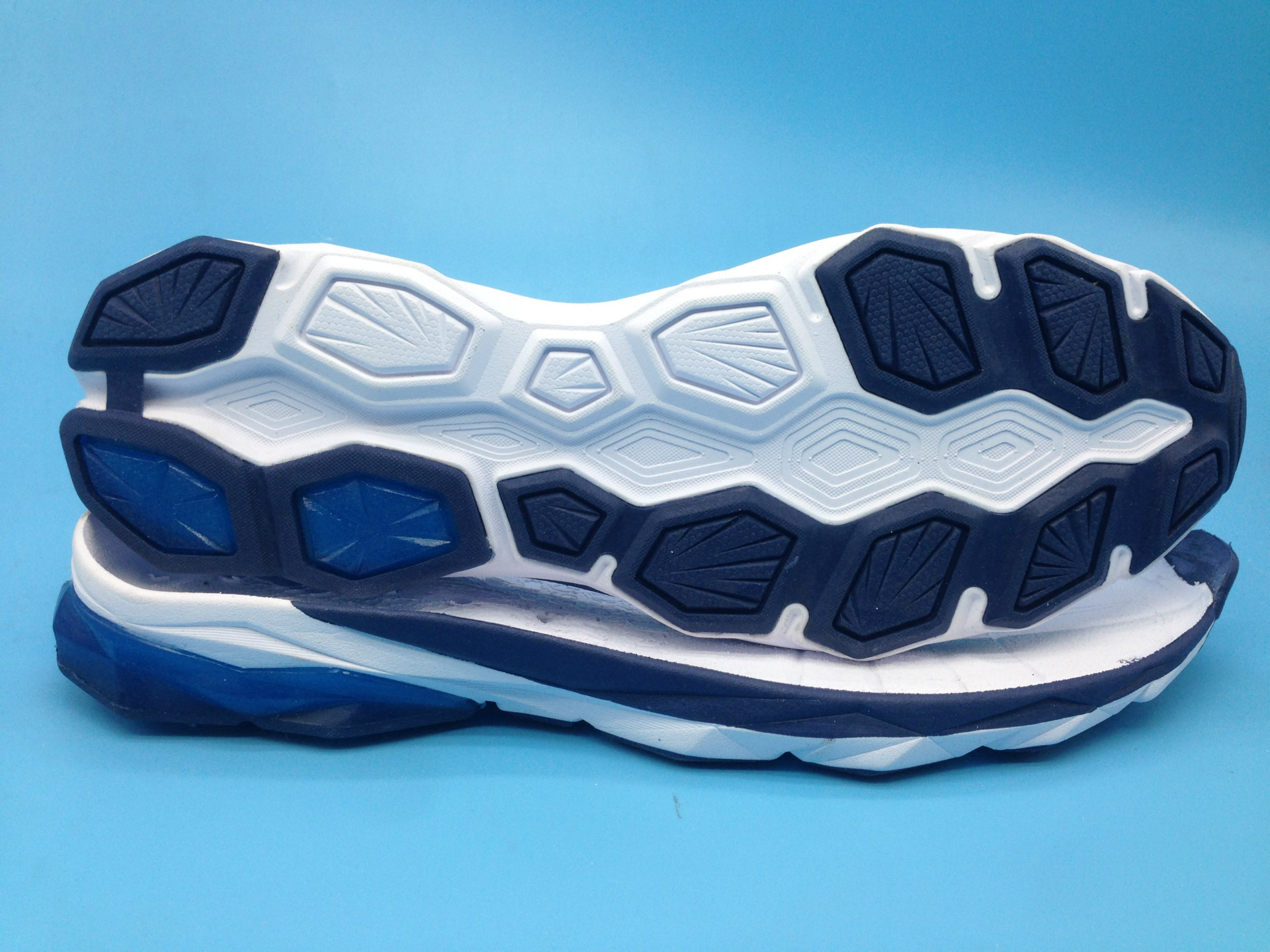 新款运动休闲鞋底二次md tpr时尚耐磨跑鞋底