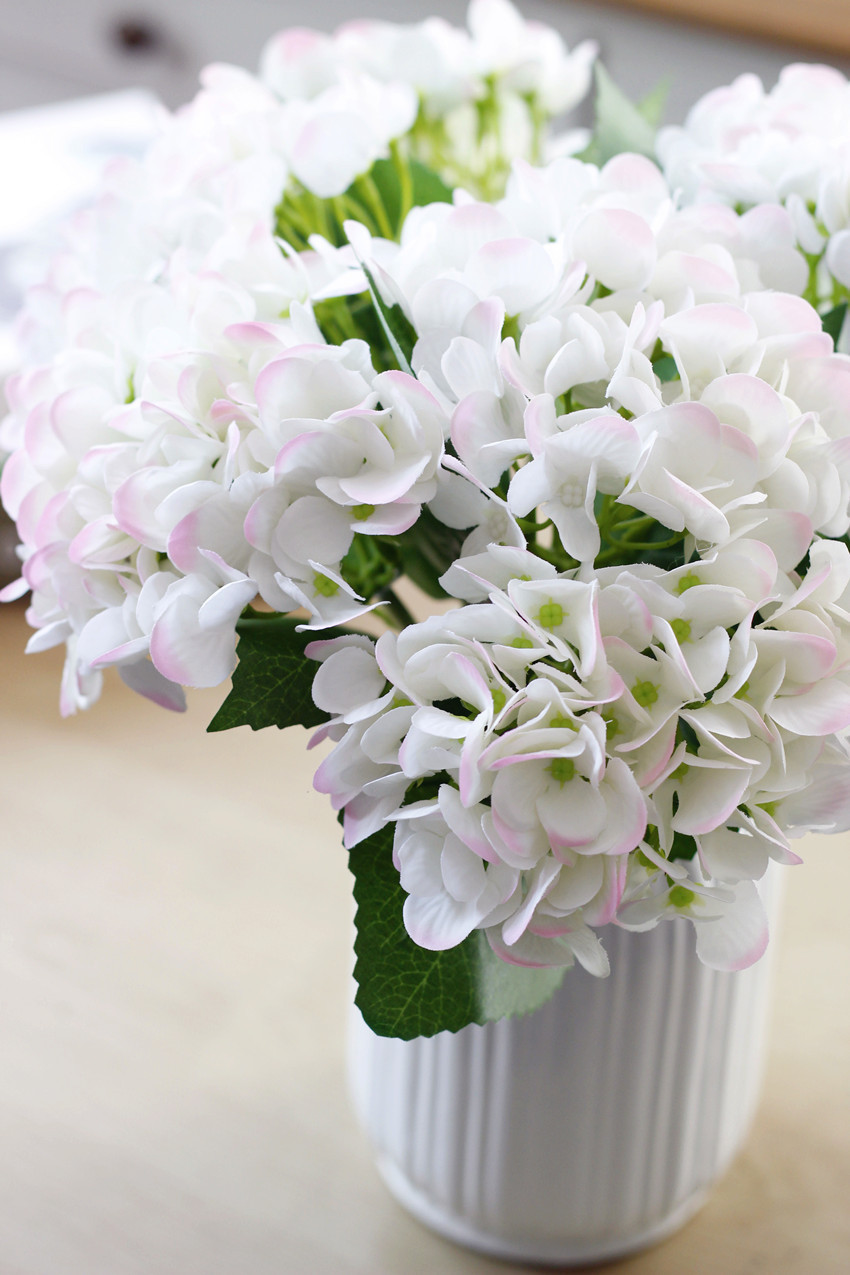 仿真花短枝绣球 假花批发 厂家销售 家居装饰 短枝婚庆绣球花