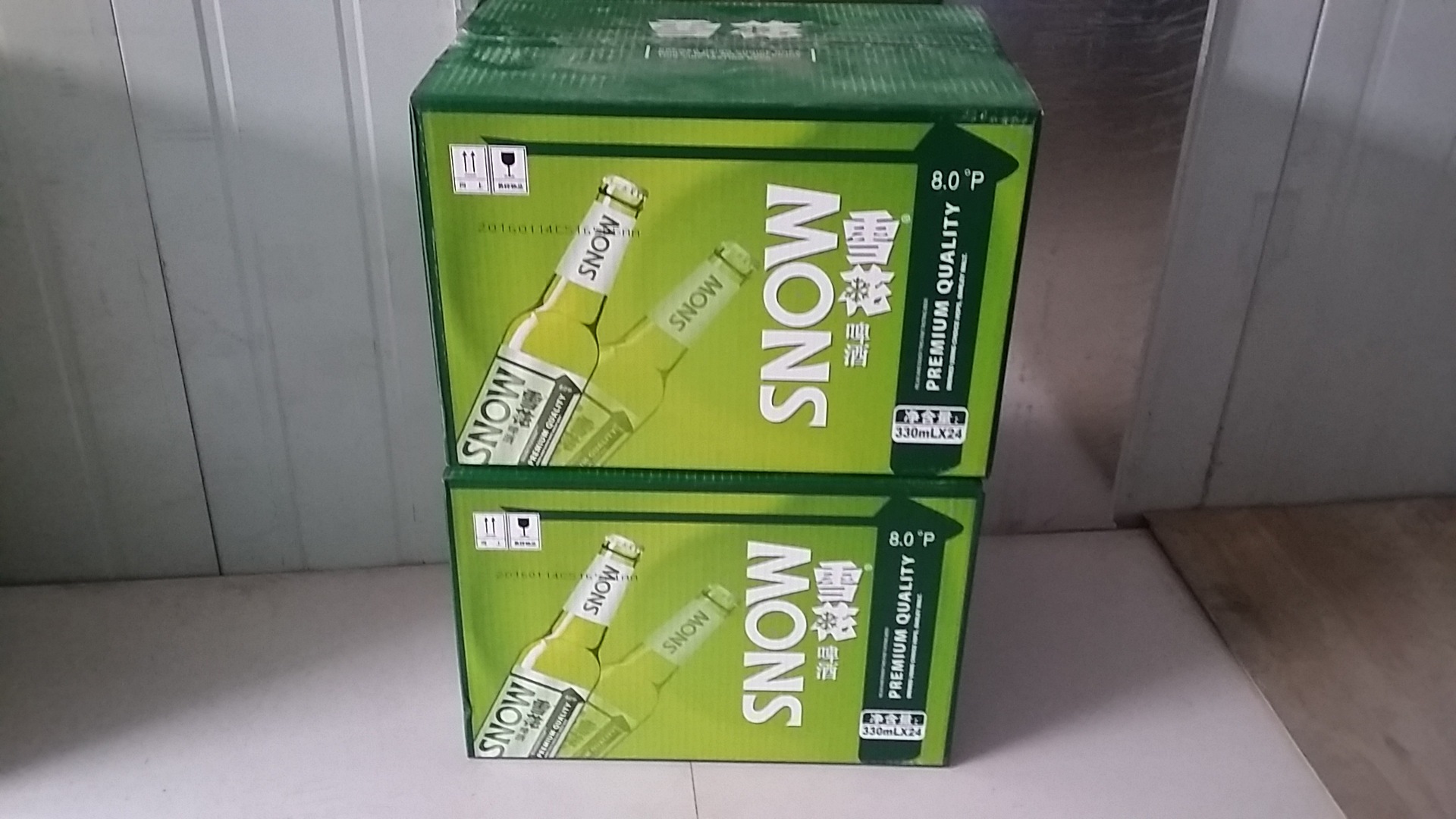 批发 雪花啤酒 清爽小瓶330ml瓶装