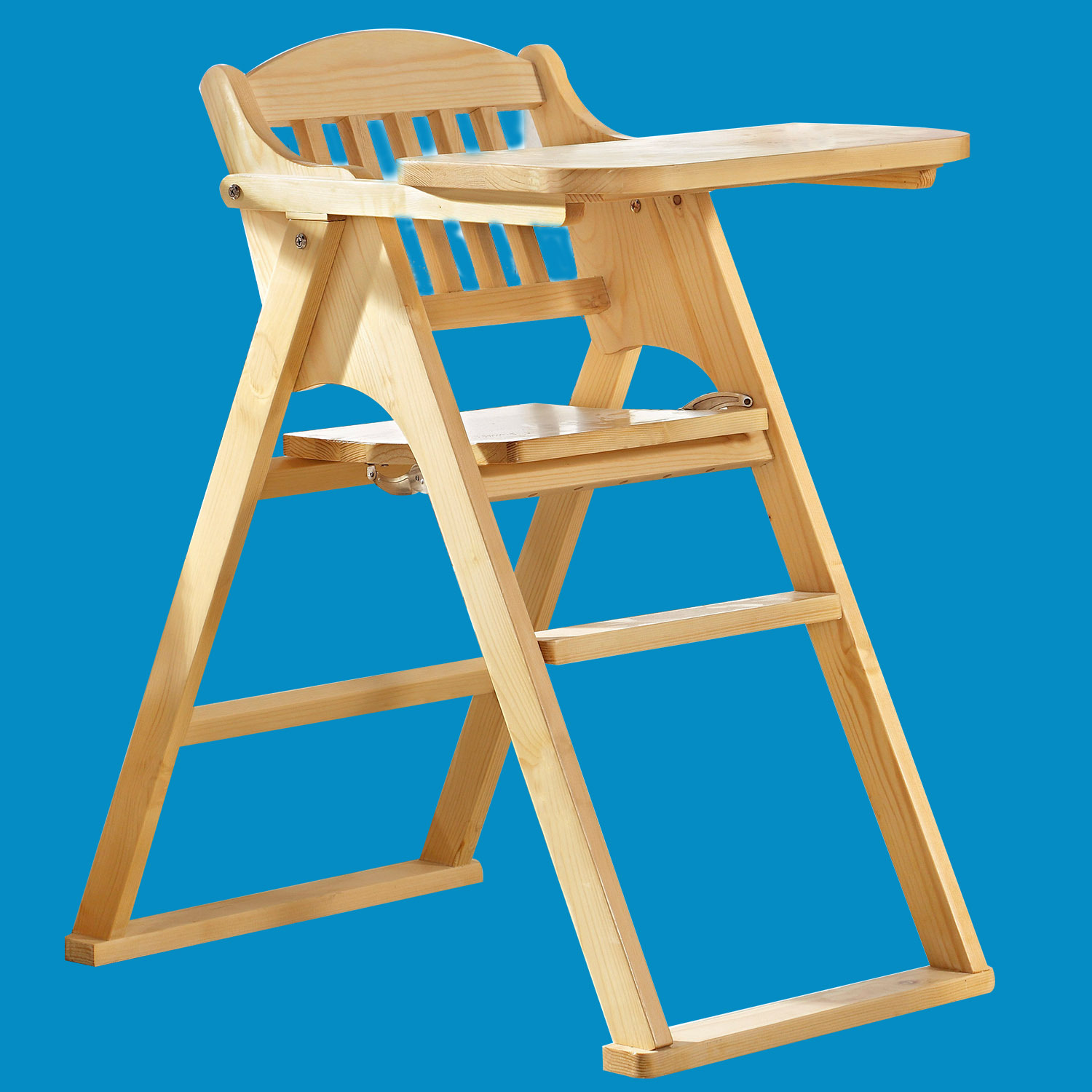 实木儿童宝宝餐椅 可折叠幼儿餐椅 宝宝座椅 婴儿餐椅 - 中国家具批发
