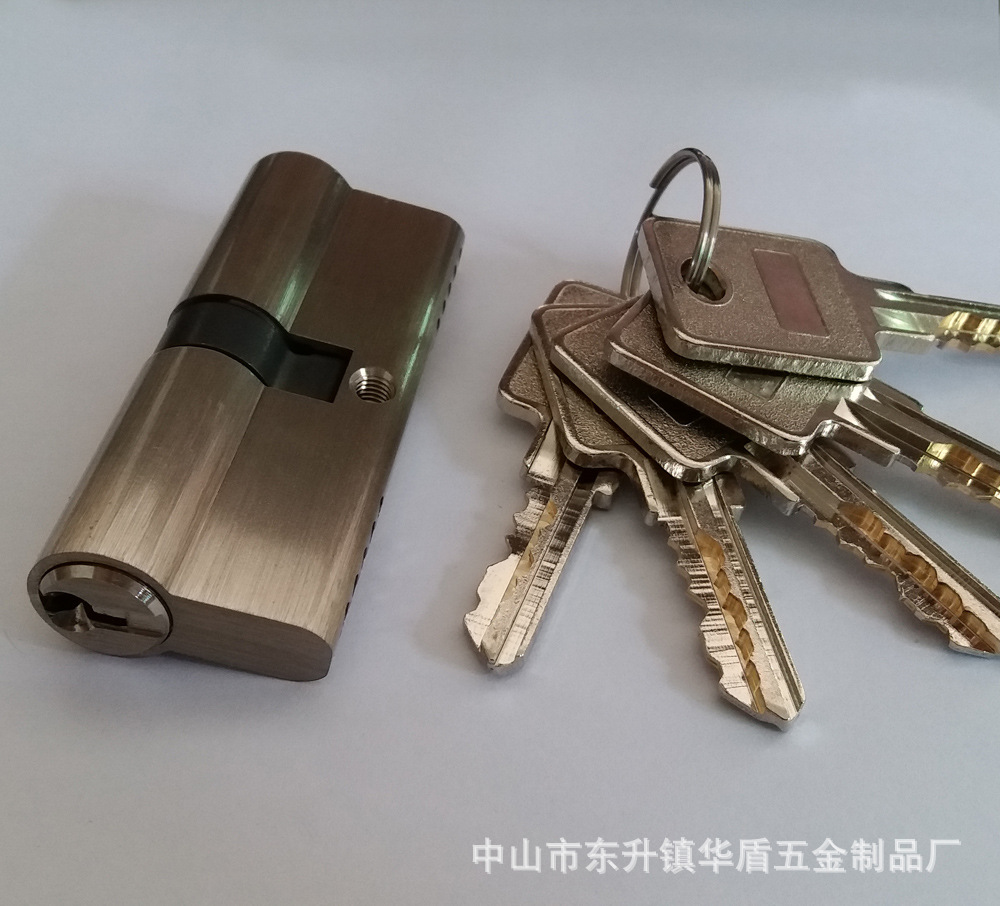 材质铜型号75mm中心插芯锁芯    双排锁芯品牌(可定制)根据客户要求自