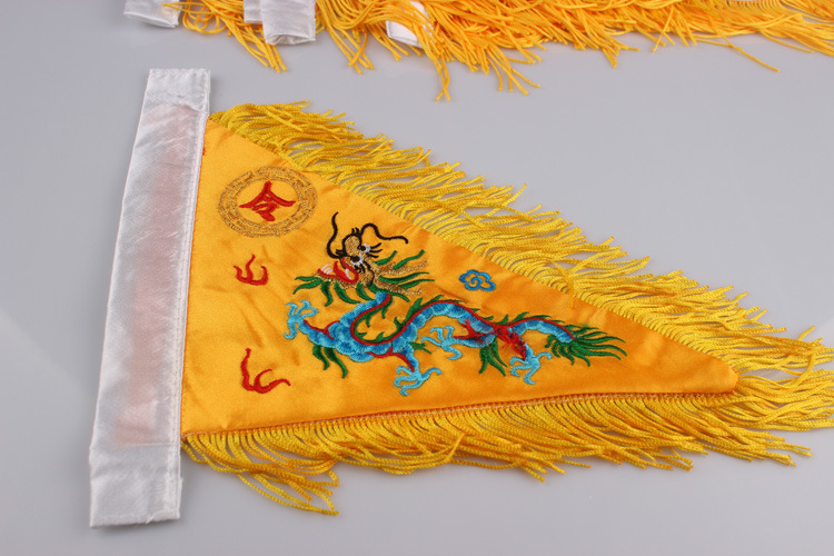 小小号五色令旗 道教五行旗五方旗双面刺绣龙令旗家用旗帜批发