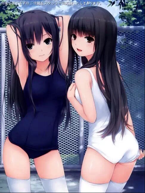 死库水日本学校泳装女游泳衣学生 水着学院-连体泳衣