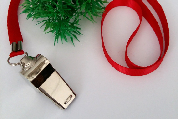 厂家直销不锈钢口哨 6字裁判口哨 急救口哨 球迷哨子