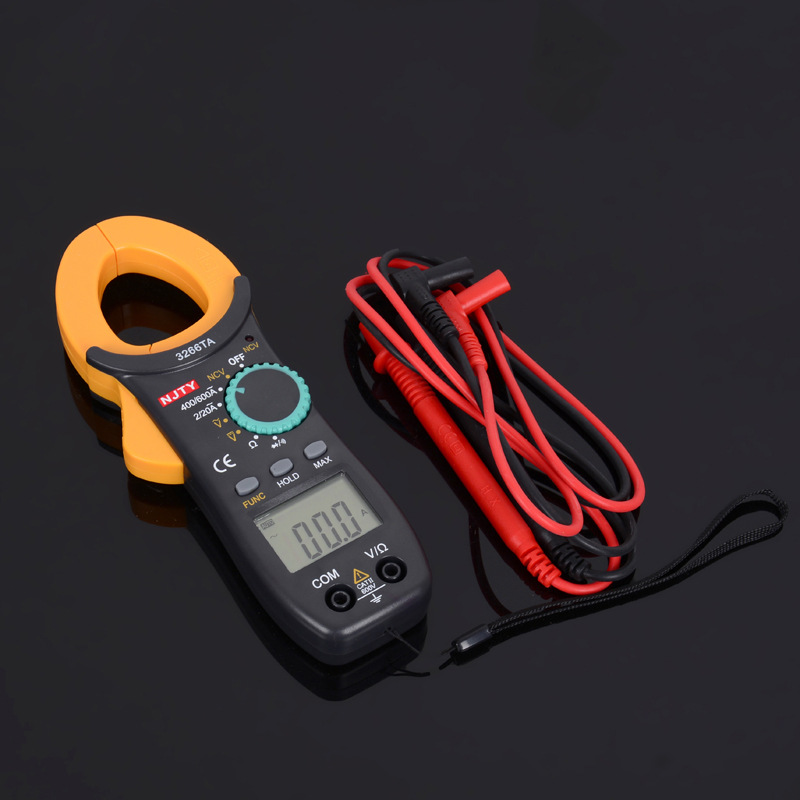 天宇手持式万用表台式防烧电工仪器仪表ty3266ta钳形数字万用表