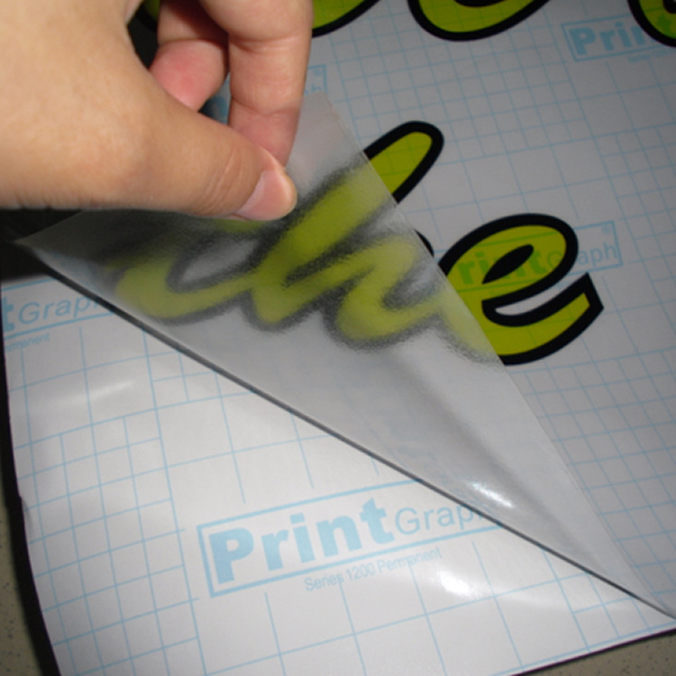 户外透明车身贴喷绘写真广告透明背胶pvc透明高精度写真uv