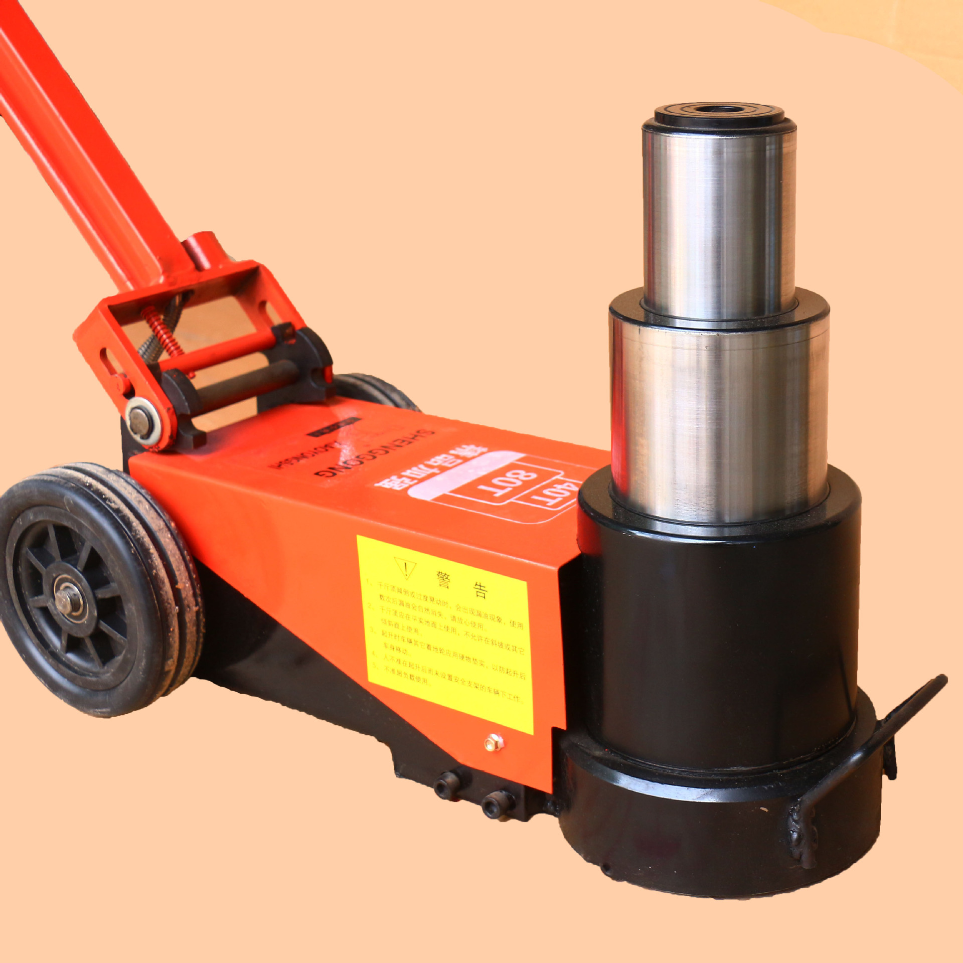 盛工起重折叠千斤顶新型气动液压千斤顶汽车修理重型液压千斤顶