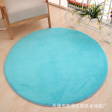厚珊瑚绒圆形地毯地垫藤椅垫吊篮垫瑜伽垫六角形儿童帐篷垫