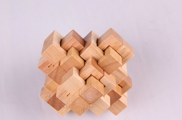 24根解锁鲁班锁孔明锁 鲁班锁批发 解锁