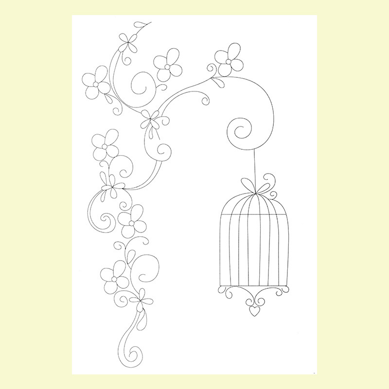 衍纸画初学者套装4件套 衍纸 卷纸笔 线稿图 白胶基本工具 手工纸