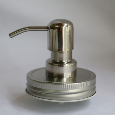 厂家生产销售优良不锈钢按压喷头 家居洗手液泵头 批发按压喷头
