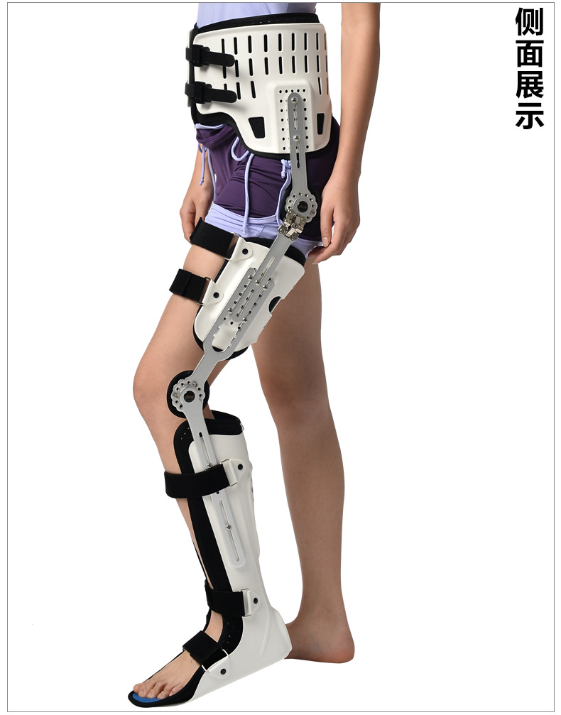 ober固定硬性膝踝足支具矫形器大腿膝关节小腿足踝固定支架矫正器