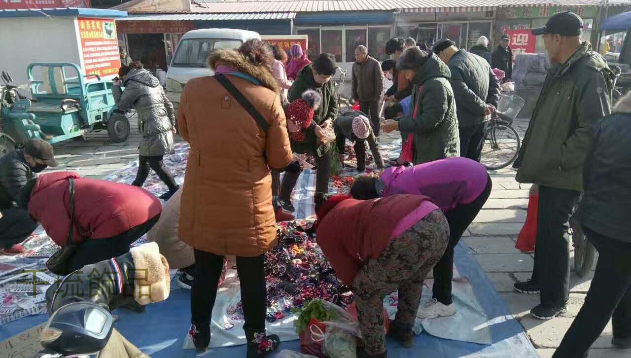 义乌称斤头绳 韩版发饰皮筋发圈按斤批发 直播货源义乌饰品处理_千琉