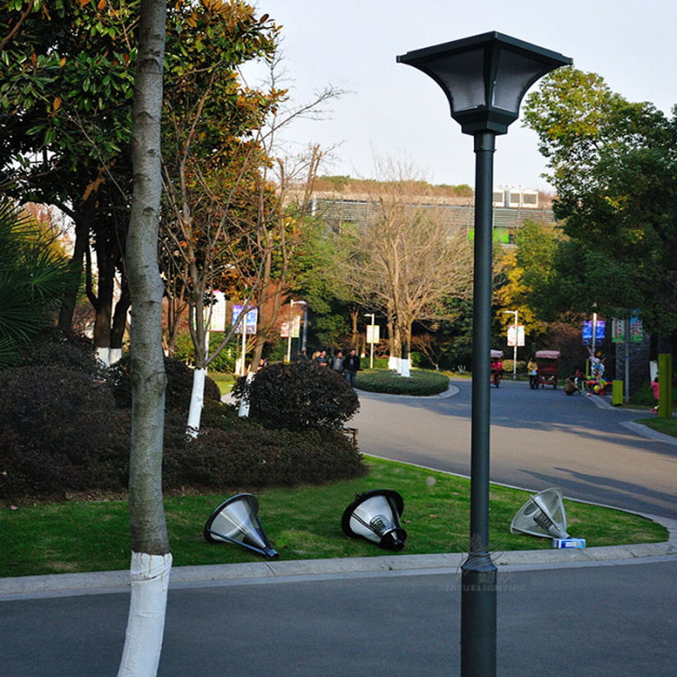 庭院灯生产厂家批发户外大小杆led庭院灯 现代简约单头园林灯