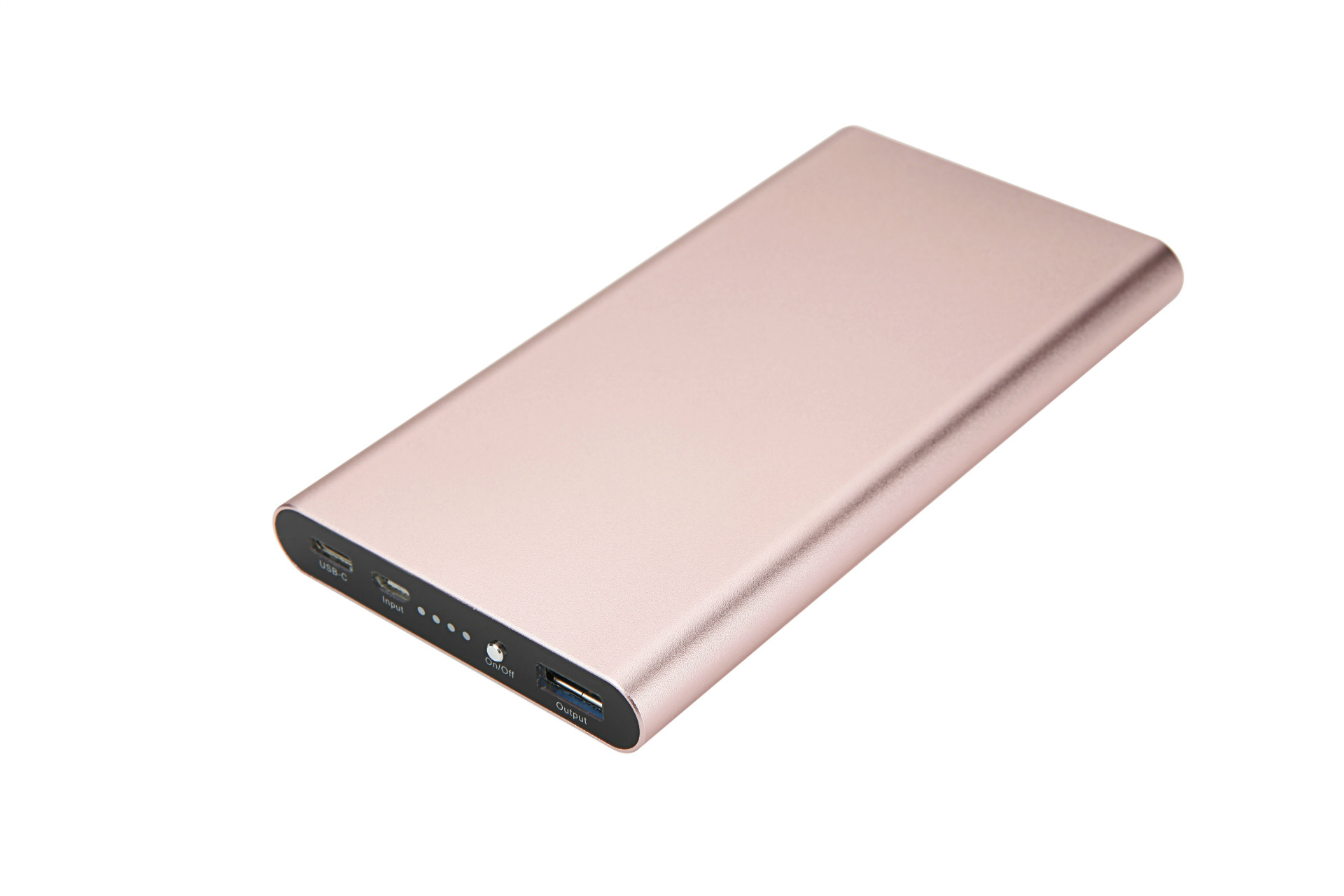 oleeda铝合金手机qc3.0双向快充移动电源应急type-c充电宝批发