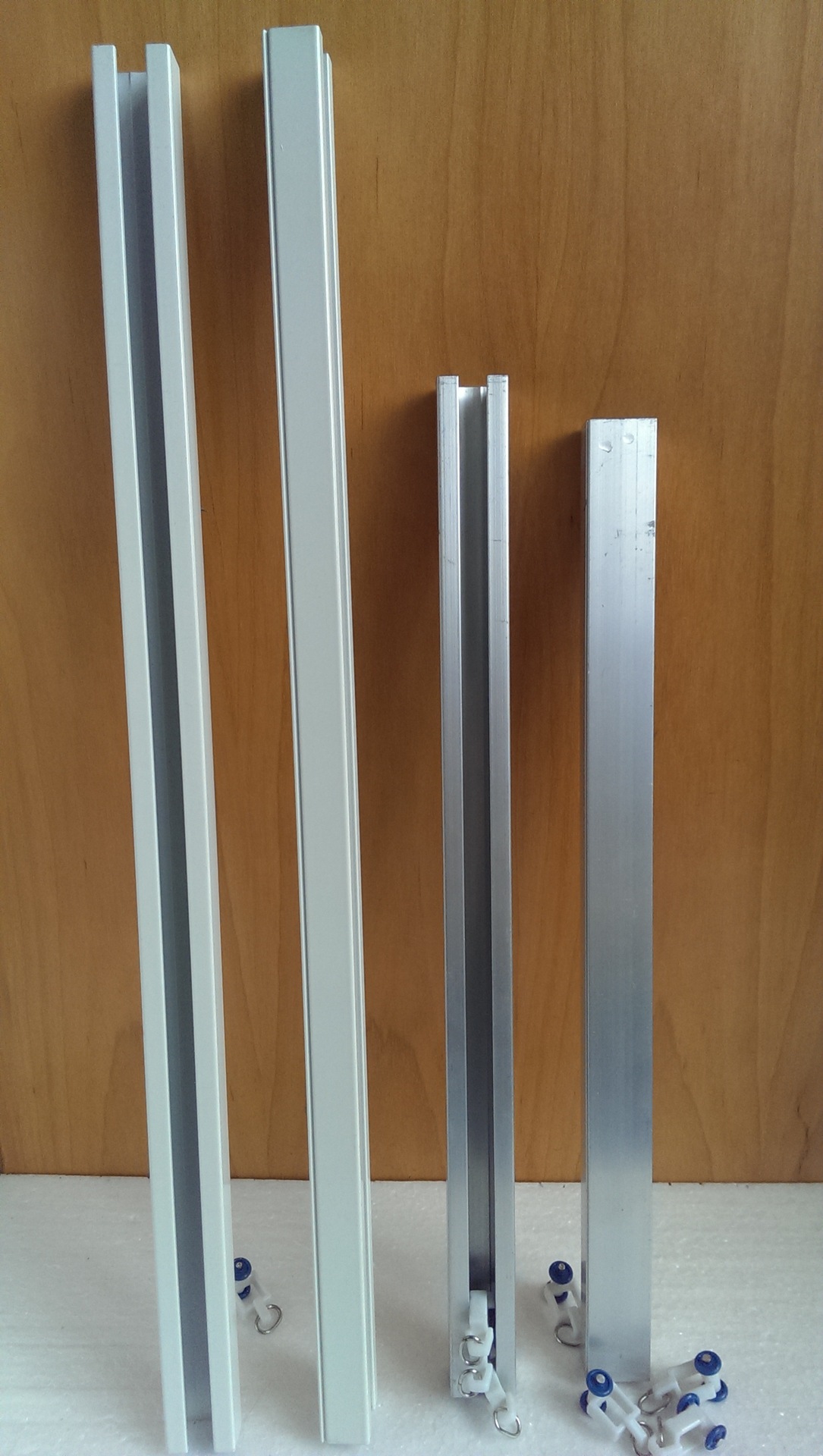 输液吊杆输液滑轨u型轨道直轨滑车铝合金输液轨道医用输液架