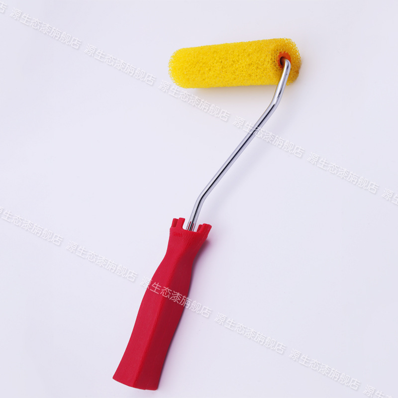 4寸弹性拉毛艺术滚筒带柄进口滚筒油漆滚筒