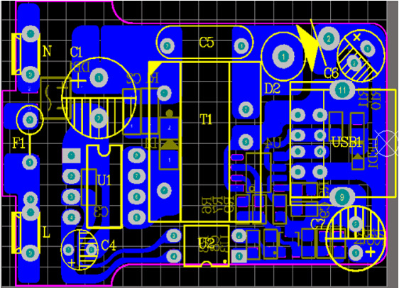 am22a 5v2a快充移动电源ic芯片方案