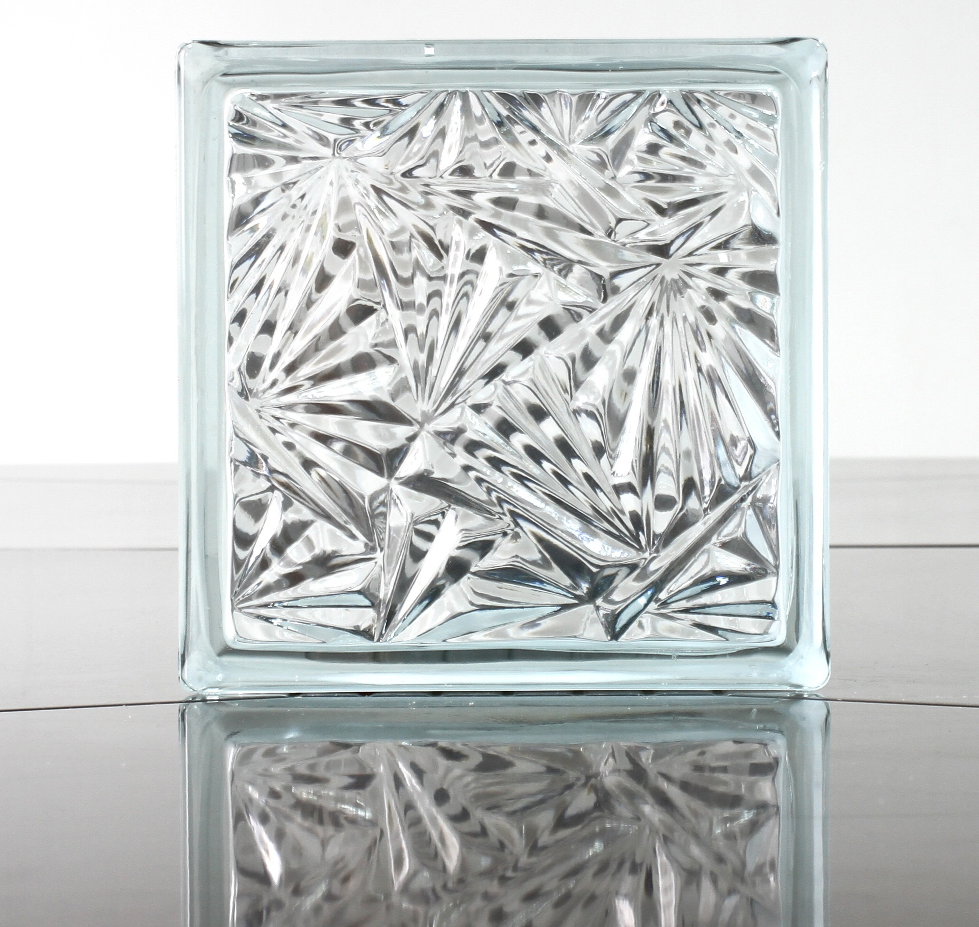 透明玻璃砖,佛山玻璃砖,力海玻璃砖190*190*80冰花纹