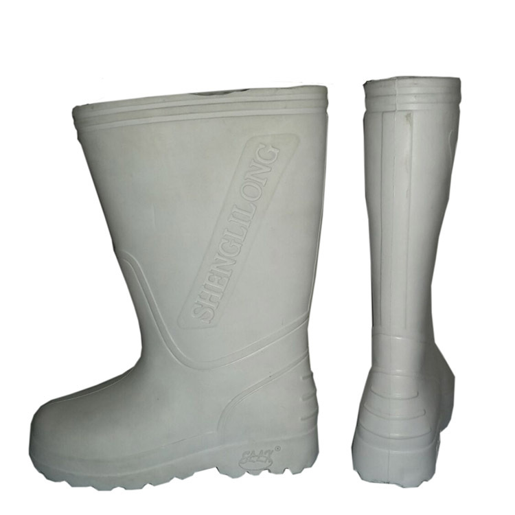 高帮耐油酸碱防水防滑泡沫雨鞋 劳保防护eva泡沫高筒雨靴水靴水鞋