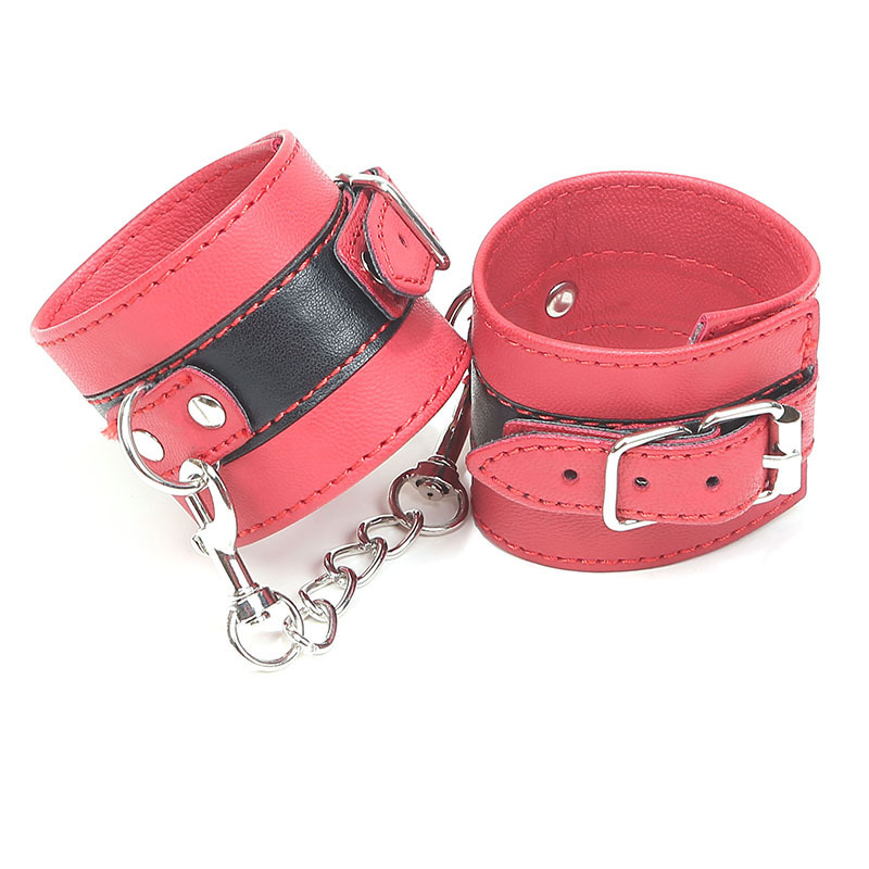 货源成人用品另类bdsm玩具情趣女佣快乐器具性工具皮革手脚铐