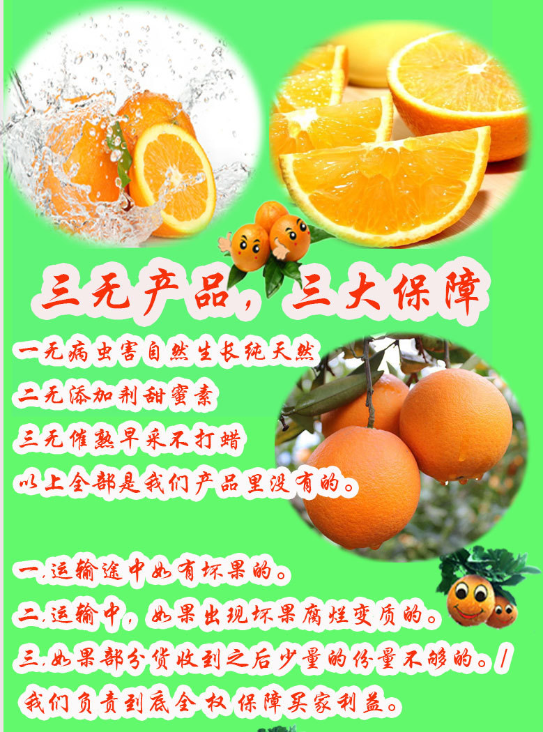 优质精品礼品果赣南脐橙5斤10斤20斤装 新鲜水果批发一件代发橙子