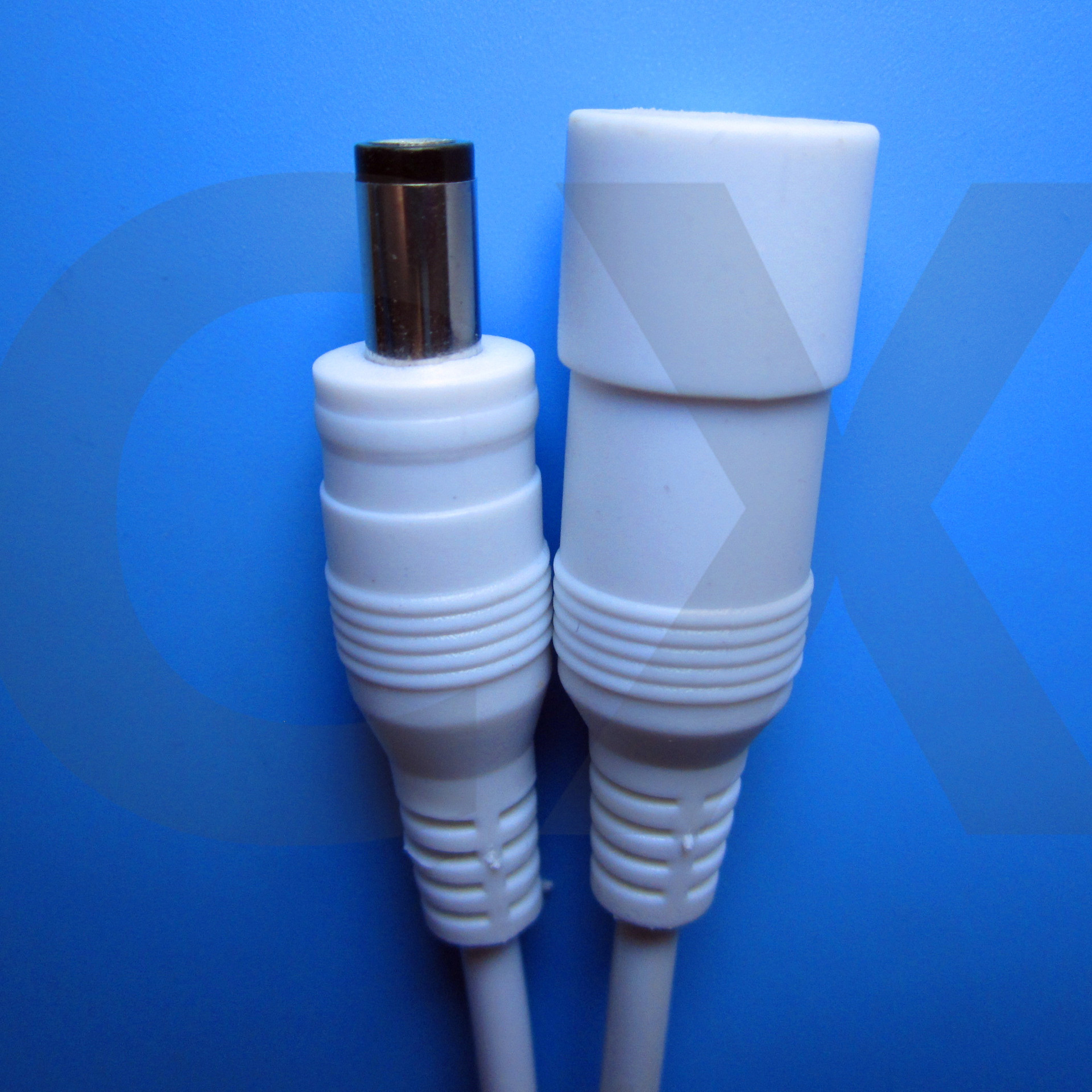 dc线防水dc线公母插头5521带螺防水对插线户外防水线5521