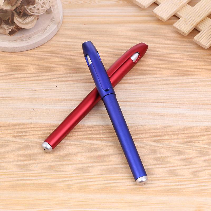 【定做塑料拔盖中性笔彩色漆杆 圆珠笔,中油笔广告笔