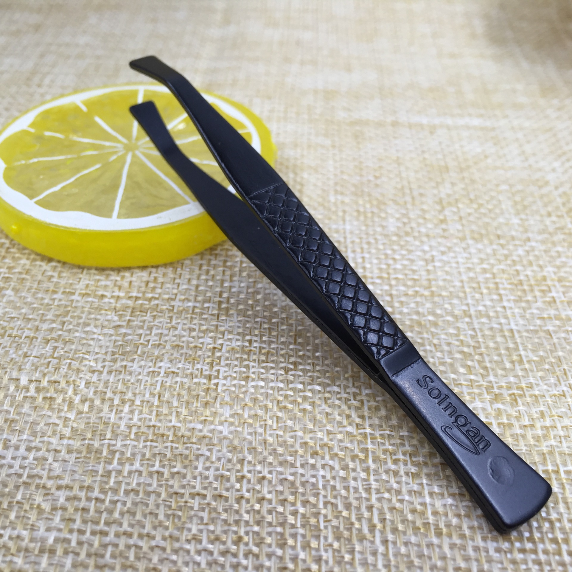 黑色眉夹 修眉夹子 镊子 修眉镊子 眉夹 眉镊 贴假睫毛夹子