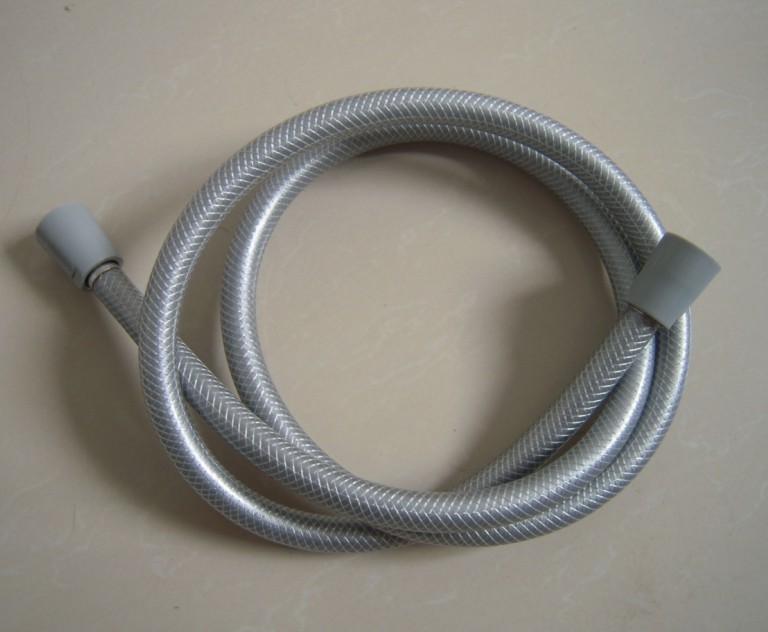 高品质塑料白网管花洒软管 pvc软管 热水器软管