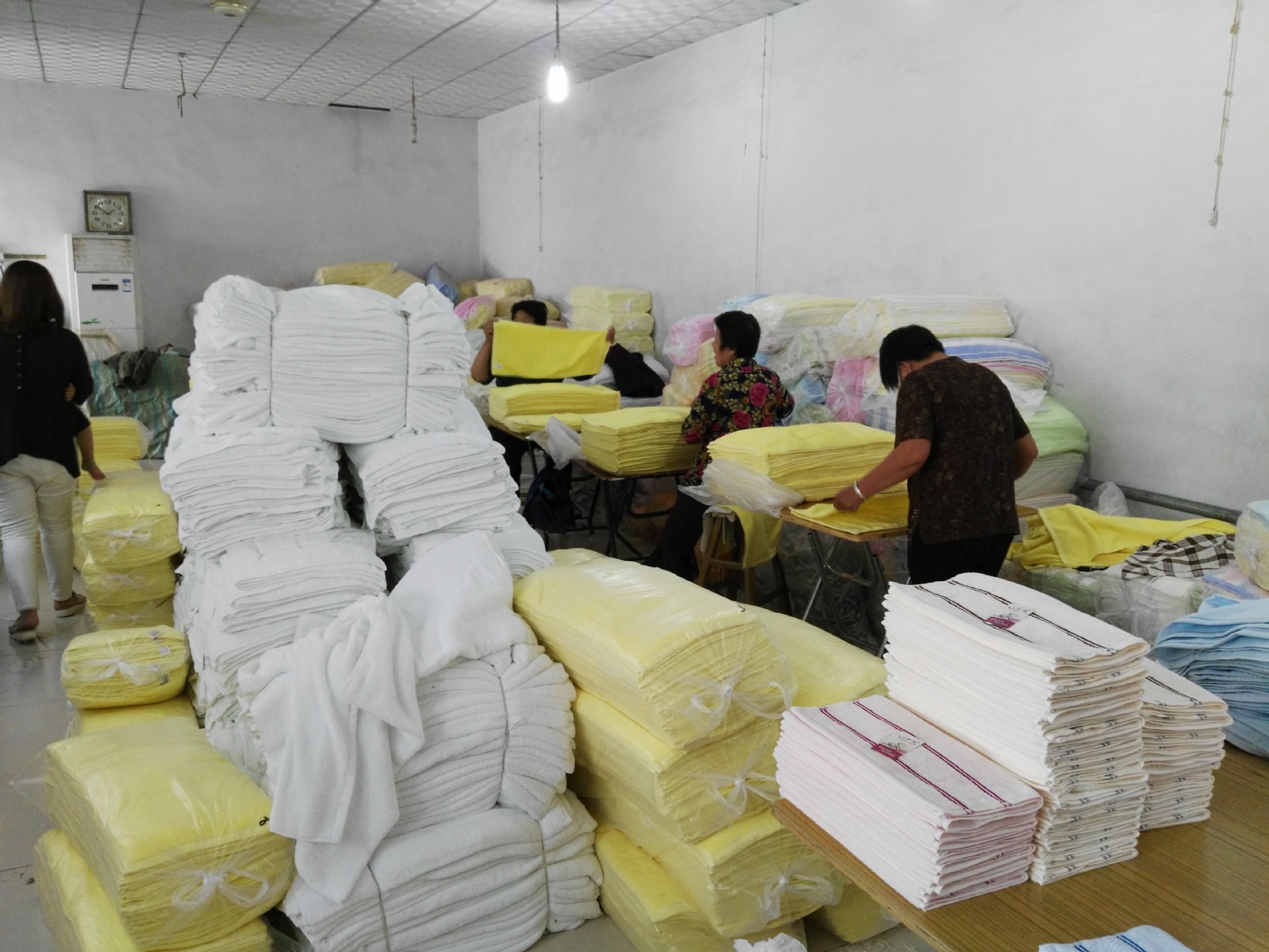 500g纯棉21股白浴巾宾馆酒店用品高阳厂家直供批发