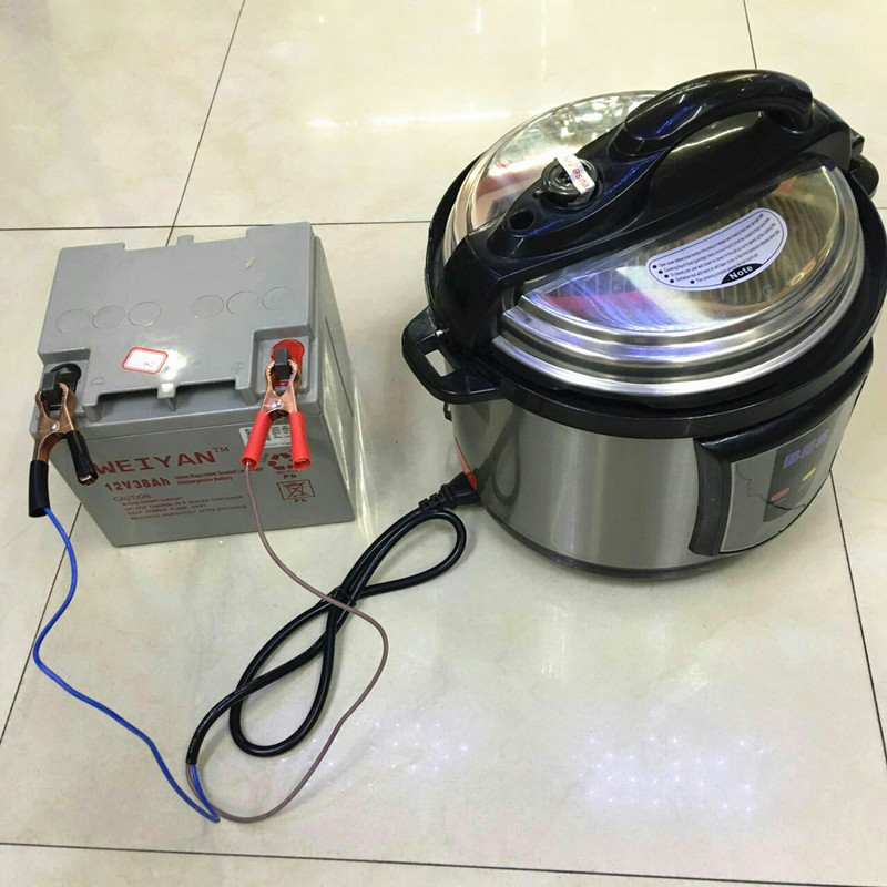 日用百货dc-12v电压力锅 电饭煲 户外接电瓶 5l车载 压力锅 批发