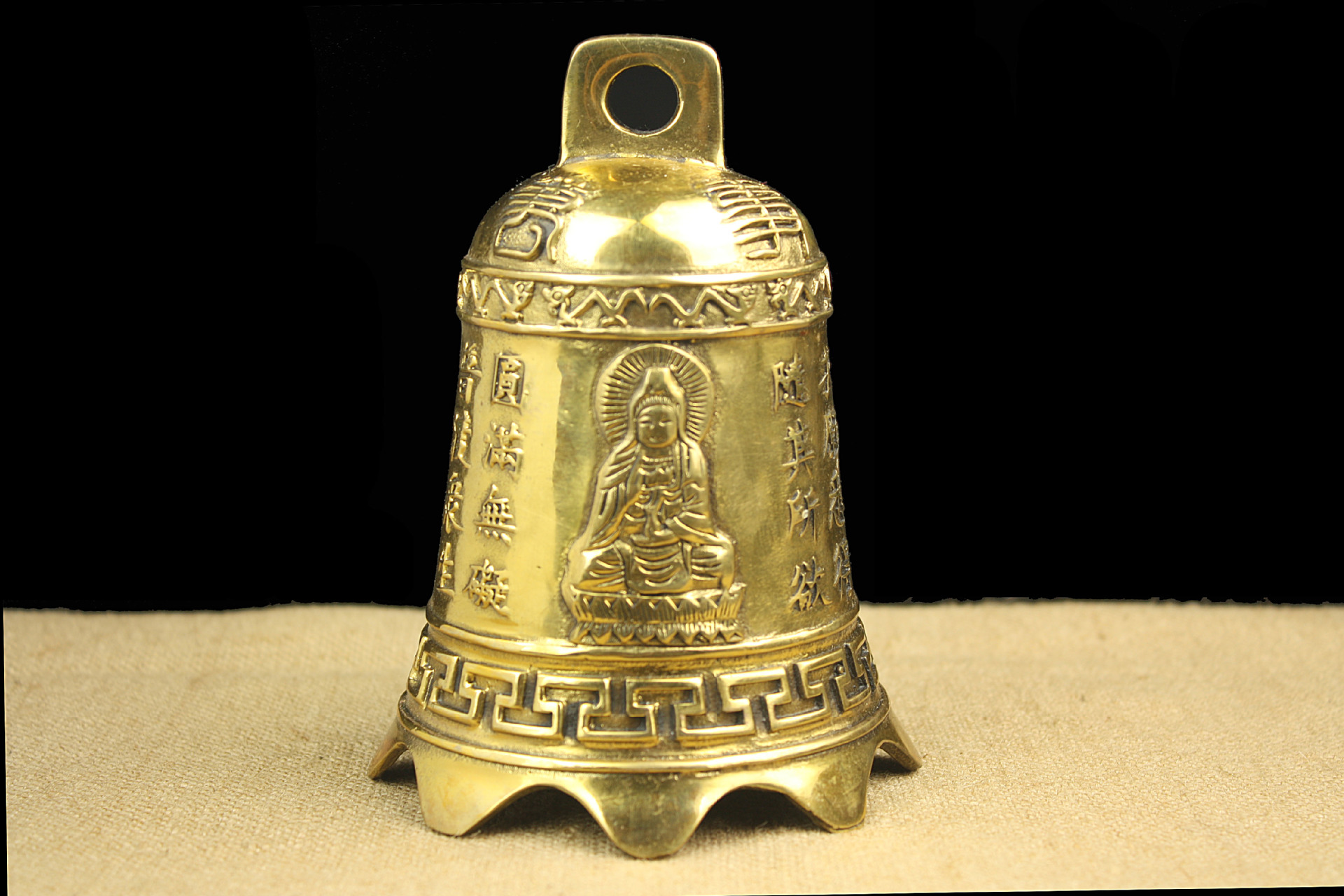 开光铜钟铜风铃门铃铜铃铛挂饰 家居**装饰品挂件