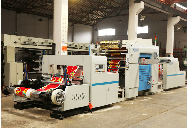 厂家直销全自动卷对卷平压平烫金机 卷筒礼品纸 红包拷贝纸烫金机