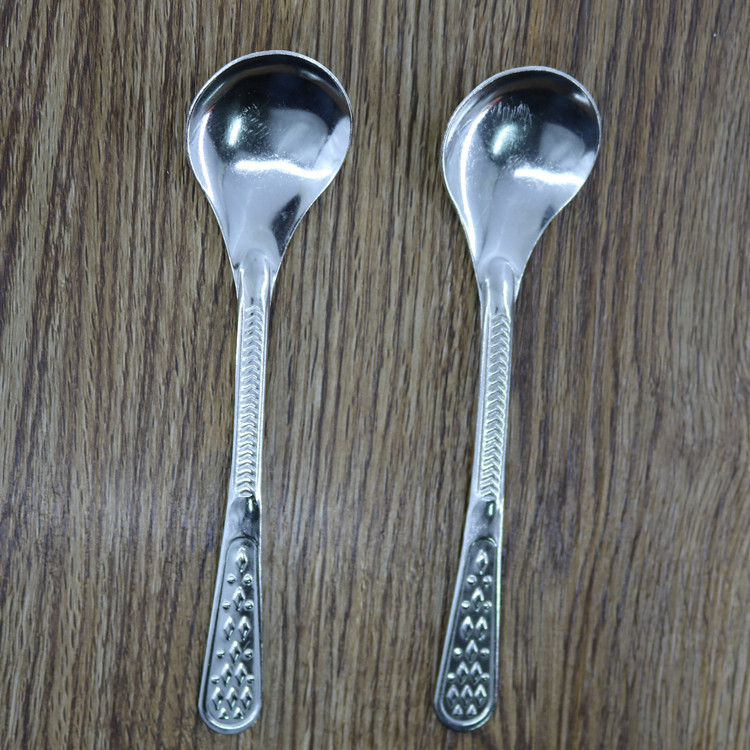 中号圆头铁调羹龙珠铁更批发一元一件热销款