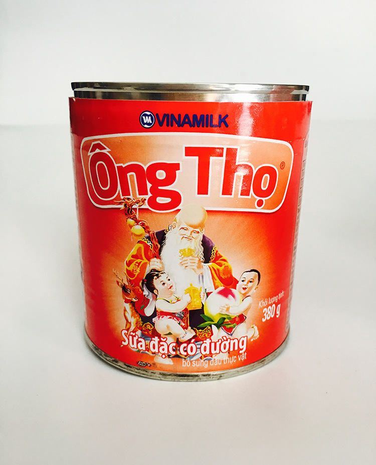 越南寿星公咖啡伴侣炼奶红色装380克