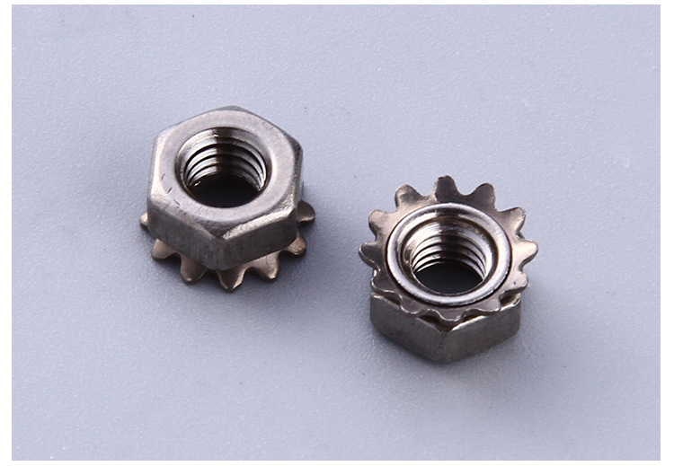 大量新货批发 国标304不锈钢k型螺母 本色冷镦标准件螺母价格低廉