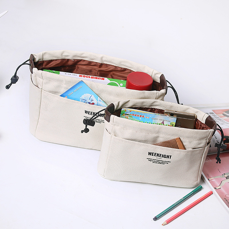 Amazon Practical Waterproof Canvas Portable Bag Cosmetic Bag Organizing Multifunctional Travel Storage Bag Buggy Bag