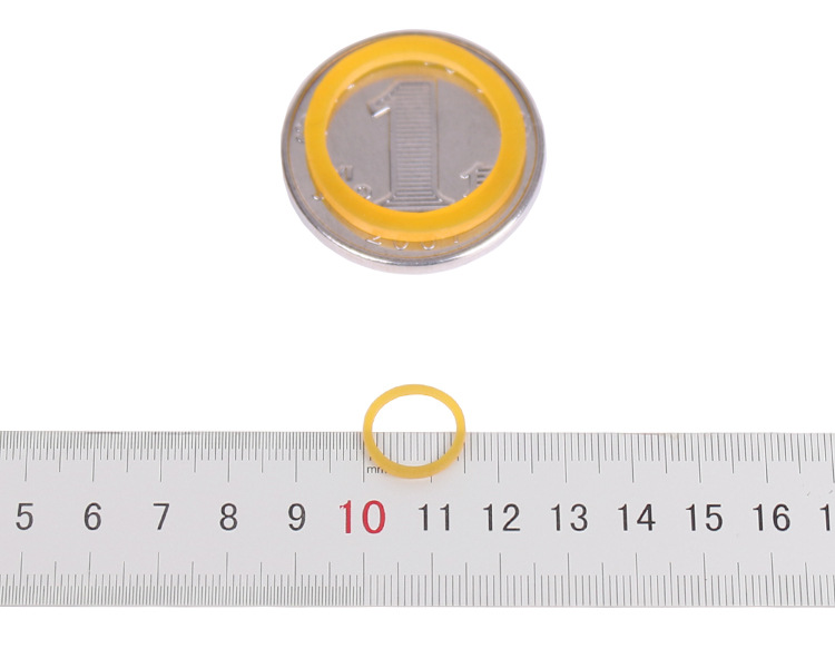 橡皮筋 橡胶圈 牛皮筋 06#黄色 圆直径1.5厘米 批发