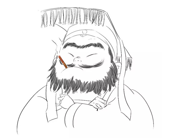 于是手下的就把老子孔子孟子韩非子的书