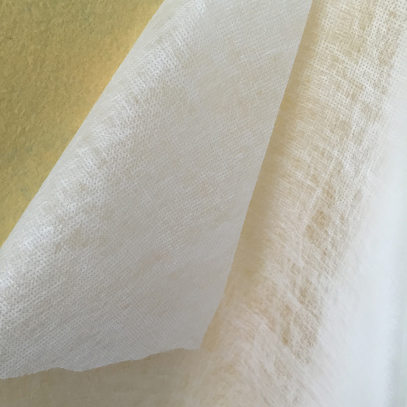 冷水溶无纺布刺绣垫底水溶朴 电脑绣花纸衬纸朴中型衬30克1.6米宽