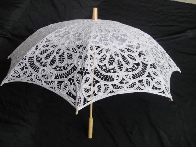 纯手工工艺伞 满工花边蕾丝伞 全棉装饰婚礼摄影伞