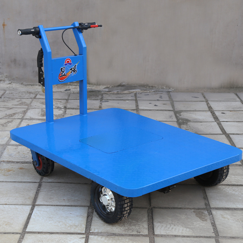 电动平板车 电动搬运车物流小推车工具车 电动手推车厂可定做