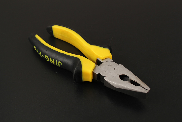 多功能钢丝钳8寸工业级钢丝钳老虎平口钢丝钳尖嘴钳斜嘴钳子厂家