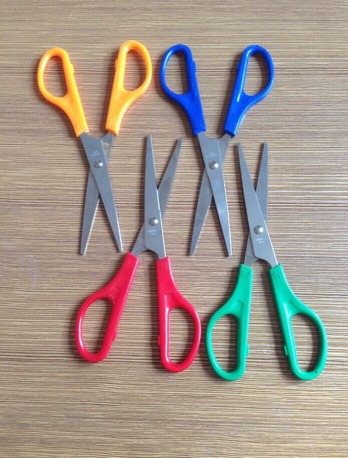 6寸不锈钢排剪学生剪刀家用多功能剪刀剪纸布线办公剪厂家批发n07