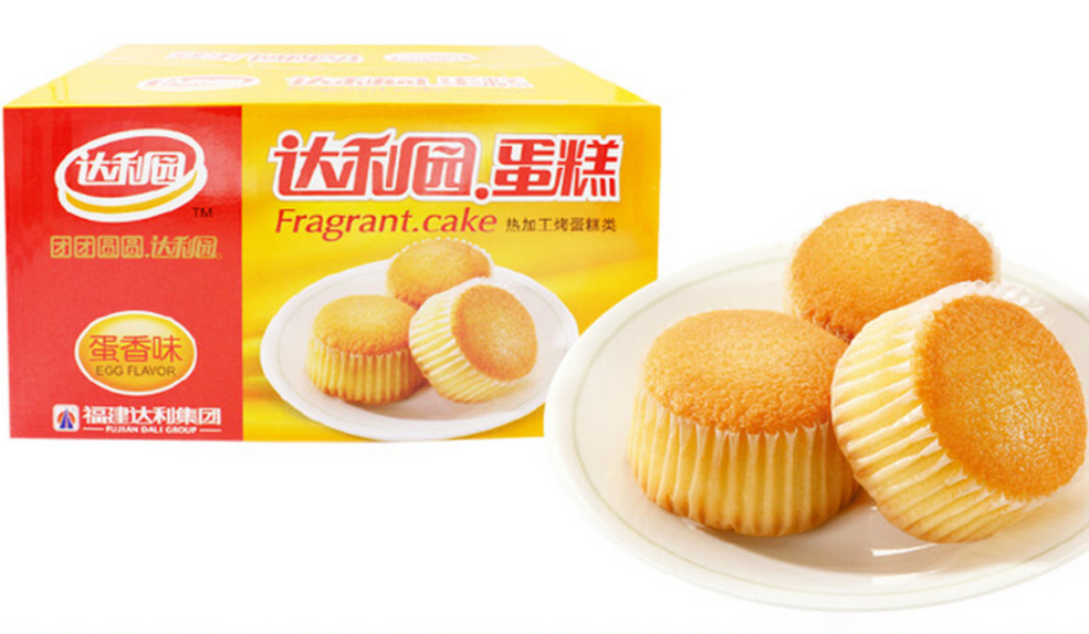 达利园香浓蛋糕 蛋香味/巧克力味 早餐蒸