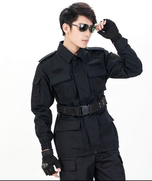 春秋季作战特训服防撕裂新款网格配发特战服套装户外保安99特训服