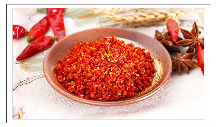 四川辣椒面中粗辣椒面油泼辣椒凉菜需备一级辣椒面长椒辣椒